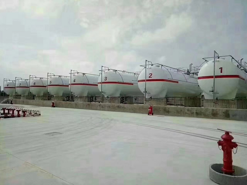 Sheyang Liquefied Gas Co., Ltd. 1600m3 Storage and Distribution Station Project